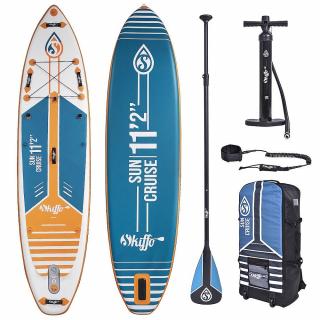 Nafukovací paddleboard Skiffo Sun Cruise - 11'2''x33''x6  Karbon