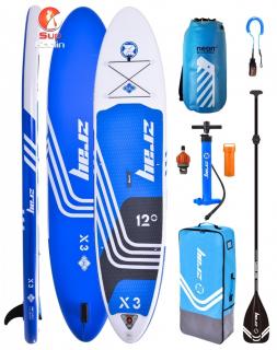 Nafukovací paddleboard Zray X3 12  Karbon
