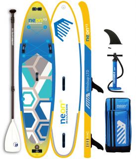 Paddleboard pro dva Neon X3 Windsup LTD 11’4″x32″x6″ ABS/karbon