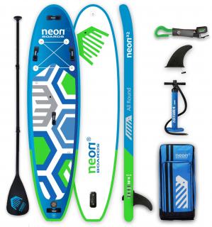 Rodinný Nafukovací paddleboard Neon X2 - 10'4 x32 x5 Hliník