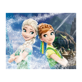 5D sada na diamantové malování Vzor: Frozen princezny