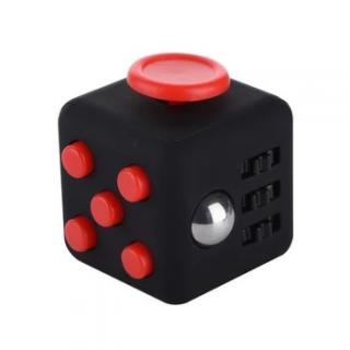 Cube Dice Fidget cube Antistresová kostka Barva: Černo červená