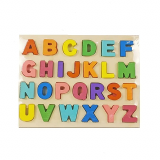 Dřevěná abeceda pro děti