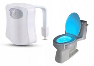 LED osvětlení toalety s pohybovým čidlem