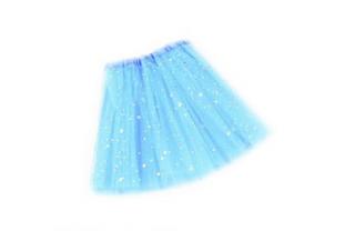 LED svítící sukně Princess - Modrá