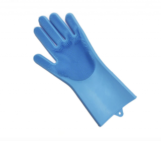 Magické nezničitelné gumové rukavice na mytí (1pár) Barva: Modrá
