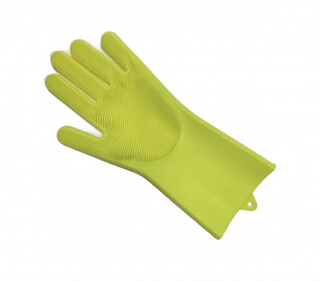 Magické nezničitelné gumové rukavice na mytí (1pár) Barva: Žlutá
