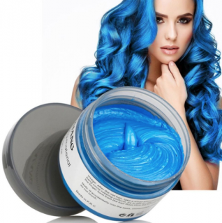 Mofajang Barevný vosk do vlasů Barva: Modrá