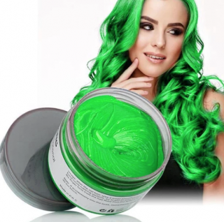 Mofajang Barevný vosk do vlasů Barva: Zelená