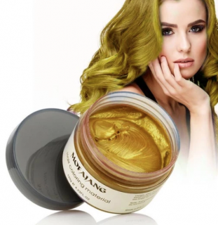 Mofajang Barevný vosk do vlasů Barva: Zlatá