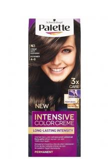 Schwarzkopf - Palette Intensive Color Creme barva na vlasy - Středně hnědá 4-0 (N3)