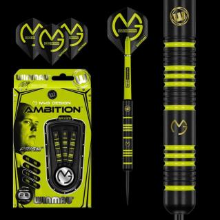 Šipky 22gr MvG AMBITION BRASS - Steel