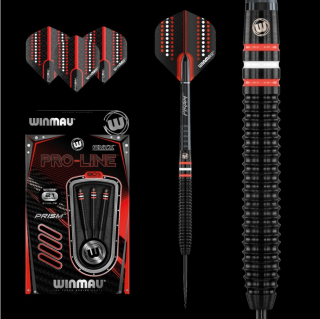 Šipky PRO-LINE Winmau 25 gr - STEEL