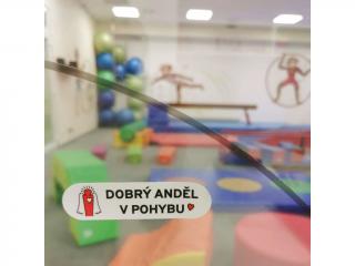 Samolepka "Dobrý anděl v pohybu"