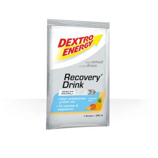 DEXTRO ENERGY Recovery DrinkTropical (regenerační rozpustný nápoj - sáček 44,5g)