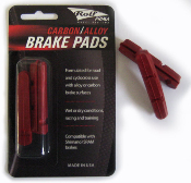 Rolf PRIMA Brake Pads Red (brzdové gumičky pro hliníková i karbonová kola)