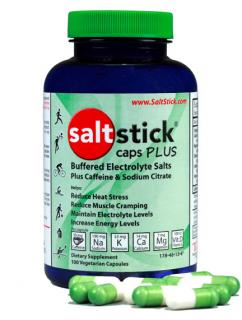 SaltStick Caps Plus  (minerální tablety proti křečím s kofeinem - balení 100 tablet)