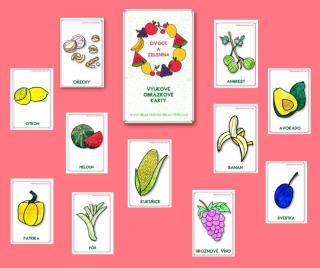 Obrázkové karty - Ovoce a zelenina