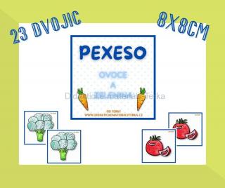 PEXESO - Ovoce a zelenina