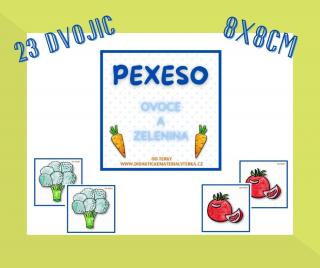 PEXESO - Ovoce a zelenina - PDF
