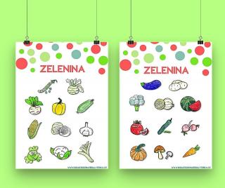 Plakáty - Zelenina
