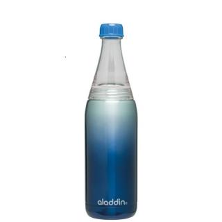 ALADDIN Fresco Twist&amp;Go vakuová láhev na vodu 600ml modrá