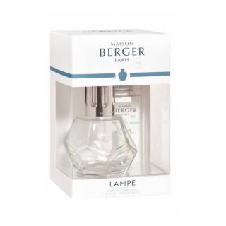 Berger Geometry lampa transparentní + 180ml Kůra z Verbena