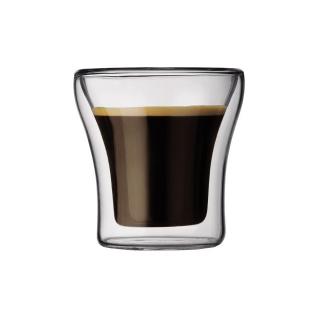 BODUM ASSAM Sklenice dvoustěnná 0,1 l, set 2 ks 4554-10