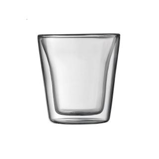 BODUM CANTEEN Sklenice dvoustěnná set 2 ks 0,1 l 10108-10