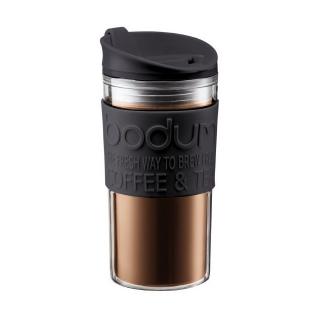 BODUM TRAVEL MUG Cestovní hrnec plast 0,35l černý 11103-01S