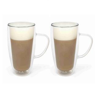 Bredemeijer Dvoustěnný hrnek na Cappuccino 400ml 2 ks