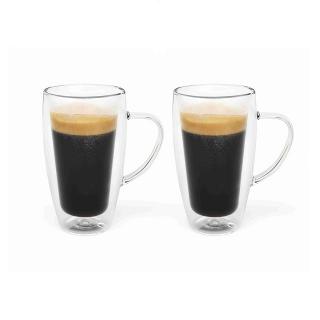 Bredemeijer Dvoustěnný hrnek na kávu/čaj 320ml 2 ks