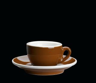 Cilio Espresso šálek s podšálkem Roma hnědý 50 ml