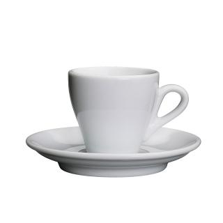 Cilio Porcelánový šálek na espresso Milano bílý 50 ml