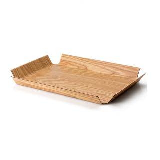 Continenta Protiskluzový podnos 41x29,5cm přírodní