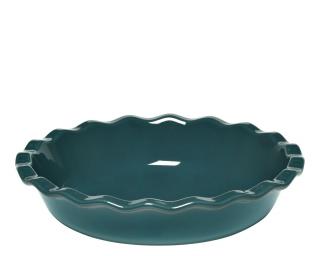 Emile Henry Koláčová forma 26 cm modrá Blue Flame