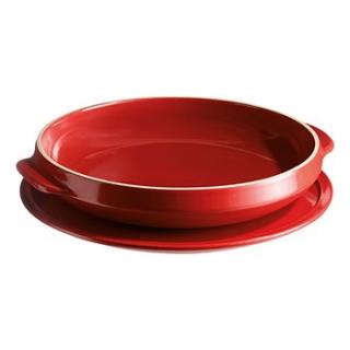 Emile Henry Set Tarte Tatin 28 cm červený Burgundy