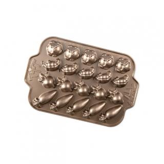 Forma na minidezerty ve tvaru zeleniny, 20 ks, Champagne - Nordic Ware