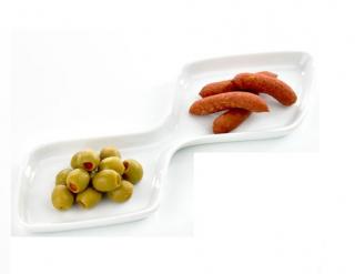 Galzone Servírovací miska dvojitá 30 cm