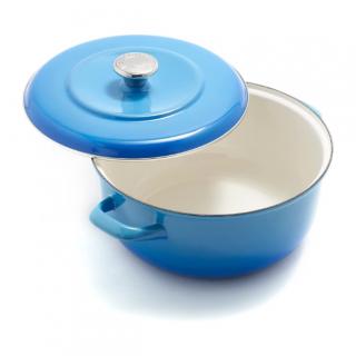 Hrnec “Dutch Oven” 26 cm, Caribbean Blue Gradient - Merten &amp; Storck