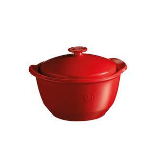 Hrnec s poklicí One Pot, 2 l, červená Burgundy, e-balení - Emile Henry