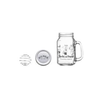KILNER Shake &amp;amp; Make set na výrobu šlehačky 4ks