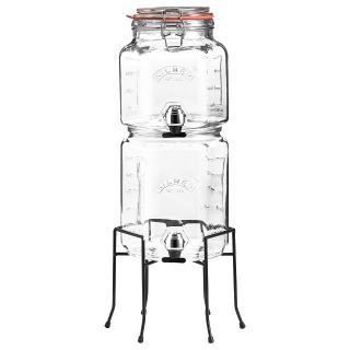 Kilner Skleněný nápojový automat s kohoutkem stohovatelný 2,5/3l