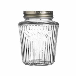 KILNER zavařovací sklenice s víčkem 0,5l fasetový design
