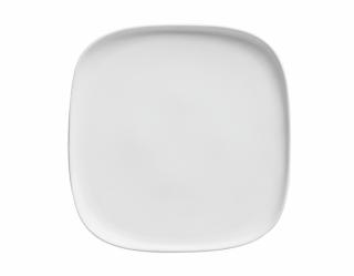 Maxwell &amp; Williams Elemental Čtvercový talíř 25,5 cm bílý