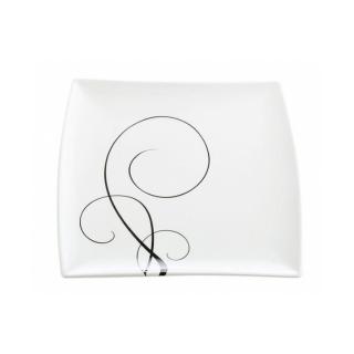 Maxwell &amp; Williams WHITE BASICS BREEZE čtvercový talíř na předkrm 23 cm