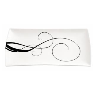 Maxwell &amp; Williams WHITE BASICS BREEZE obdélníkový talíř 30 X 17 cm