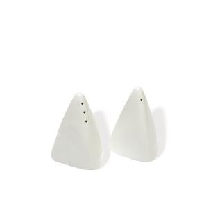 Maxwell &amp; WilliamsWHITE BASICS Maxwell &amp; Williams solnička a kořenka Basics Pyramid