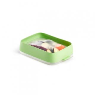Nádoba na skladování potravin Reusable Seal Tray, zelená - Lékué