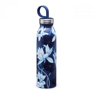 Nerezová láhev na vodu s vakuovou izolací NAITO Chilled Thermavac™, 550 ml, Lotus Navy - Aladdin